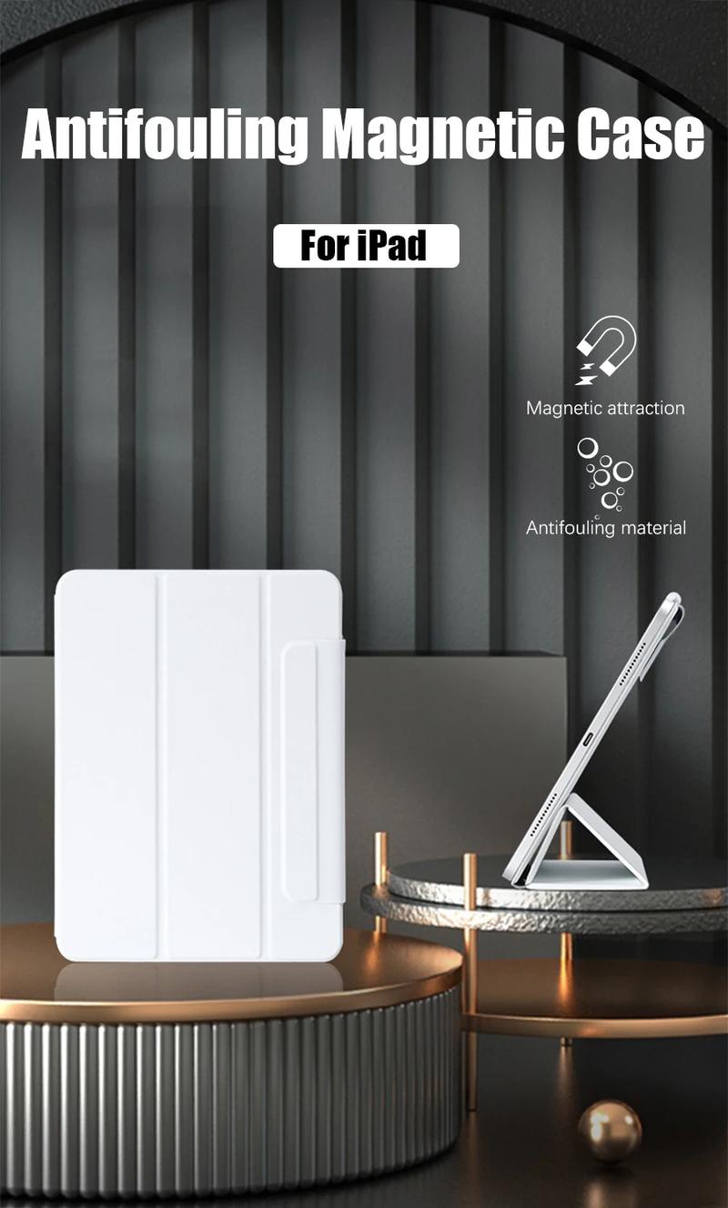 Product Introduction of Magnetic Case For Ipad Pro 13 10th Generatio Funda For Ipad Air 5 4 M4 M2 2024 Cover Accessories Flat case protector 6