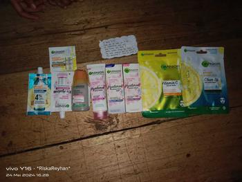 Product Review of ORIGINAL*Paket Garnier Sakura Glow Whitening Complete from **** 0
