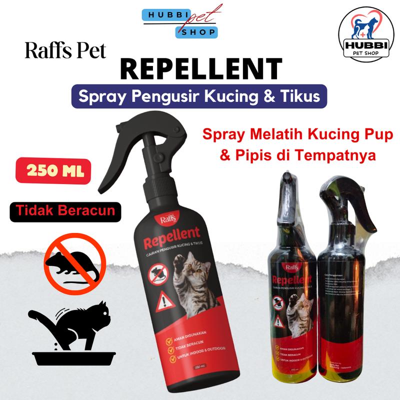 Cairan Anti Spraying Raff Repellent Rat & Cat 250 ML - Penangkal - Shop ...