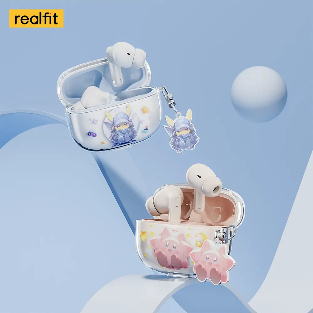 Tai Nghe Nhét Tai Nghe Không Dây, Realfit F3, Bluetooth 5.4, Có Mic, Âm Thanh Không Gian 360 °, Âm Trầm Tuyệt Vời | BigBuy360 - bigbuy360.vn