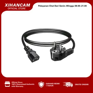 XIHANCAM Kabel Power PC 1,5Meter / Kabel Power Monitor / Kabel Komputer / Kabel Power CPU