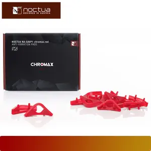 NOCTUA NA-SAVP1 chromax.red | Anti VIbration Pads