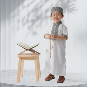 JUBAH AQIQAH ANAK BAYI LAKI-LAKI FREE PECI USIA 0-4 TAHUN / PAKAIAN BAJU MUSLIM ANAK TERBARU