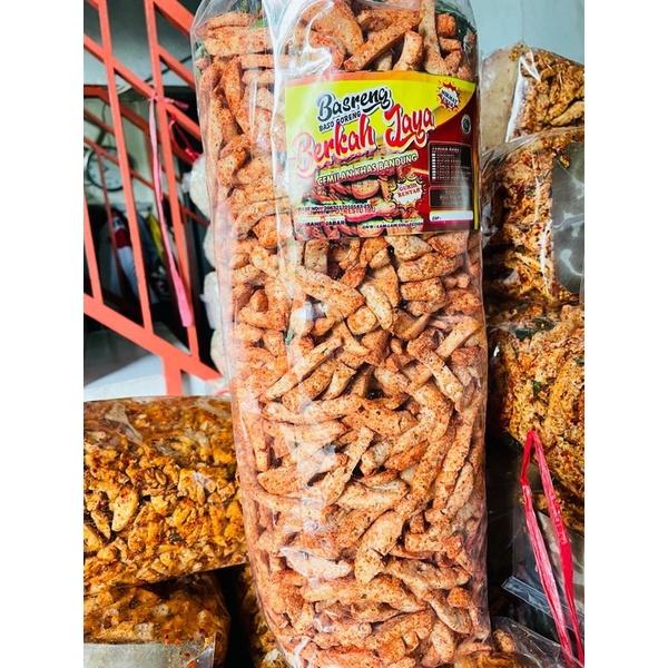 1 BALL ISI 2 KG BASRENG REMPAH PEDAS DAUN JERUK Snack Food 0