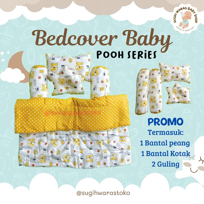 Product Introduction of [BEDCOVER BAYI] Bedcover Bayi Lembut Motif Karakter Set Kado Baby + PROMO termasuk BANTAL GULING 8
