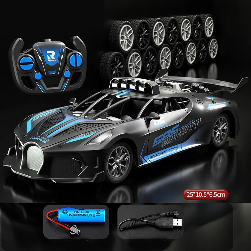 【COD】Mobil Balap Remote Control RC Drift 1/18 2WD Kecepatan Tinggi Mobil Remote Control CAS Mobil Remot Toys 5