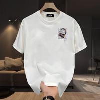 Gambar Kaus oblong lengan pendek motif grafiti katun murni musim panas dengan motif headphone keren leher bulat trendi atasan bernapas mode pria longgar kasual Kaos Lembut polosan hitam t-shirt bajupria store do bujack trunojoyo jepang oversized t-shirt  Sablon - putih, S dari ACEJOLUN-YN Kab. Tangerang 4 Tokopedia