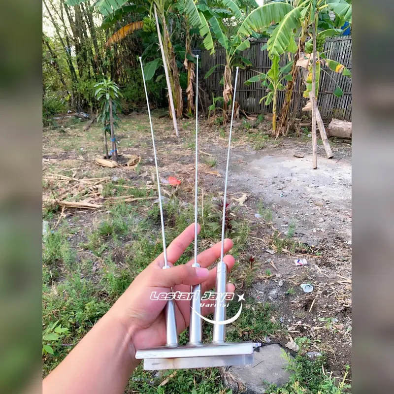 Antena Spion Truck Variasi / Antena Topper / Antena Pecut Cabang 3 Dan Antena Bemper 0