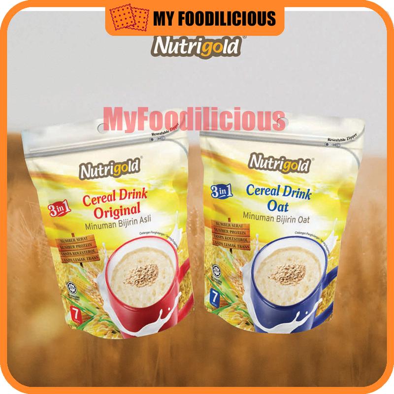 Product Introduction of Nutrigold 3 In 1 Cereal Drink Original /Oat 30g x 7's 2