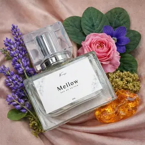 Nramya - MELLOW Parfum Unisex Pria Wanita Murah Parfume Lokal Aroma Lavender | EDP Tahan Lama 12 Jam