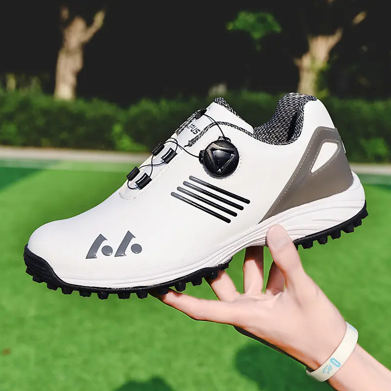 Super Lightweight Anti-slip Golf Sneakers For Men And Women High-Quality Stylish Sneakers#G2055 Kelabu 39