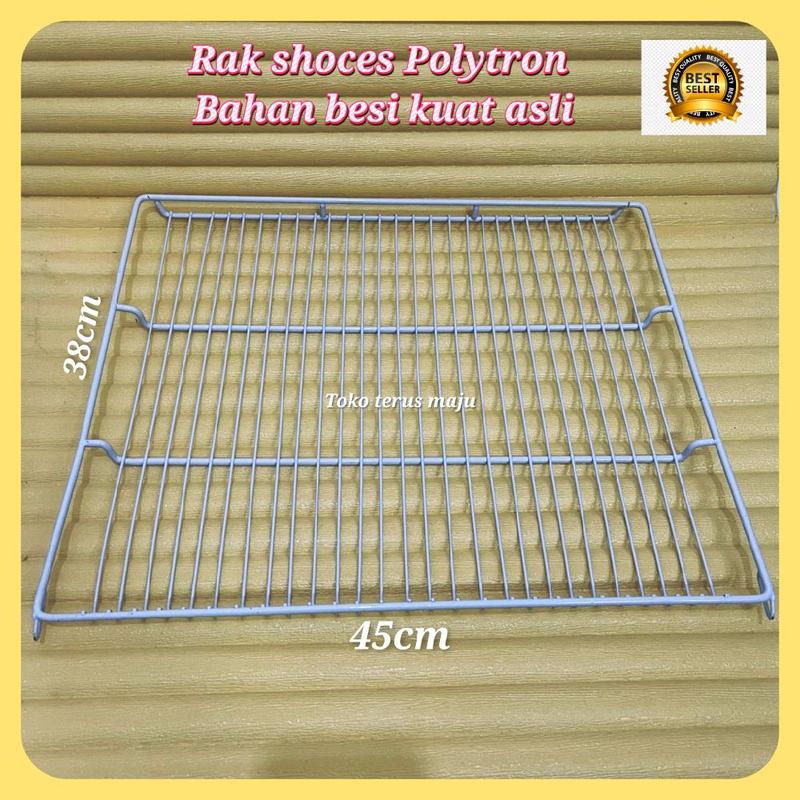 Rak showcase Polytron/ambalan showcase bahan besi kuat - Shop | Tokopedia