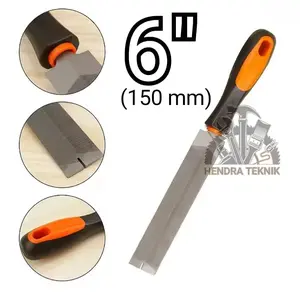 KIKIR GERGAJI + GAGANG 6" PATAR GRAJI 150MM KIKIR SERBAGUNA 15CM KIKIR BAJA SEGITIGA PANDE