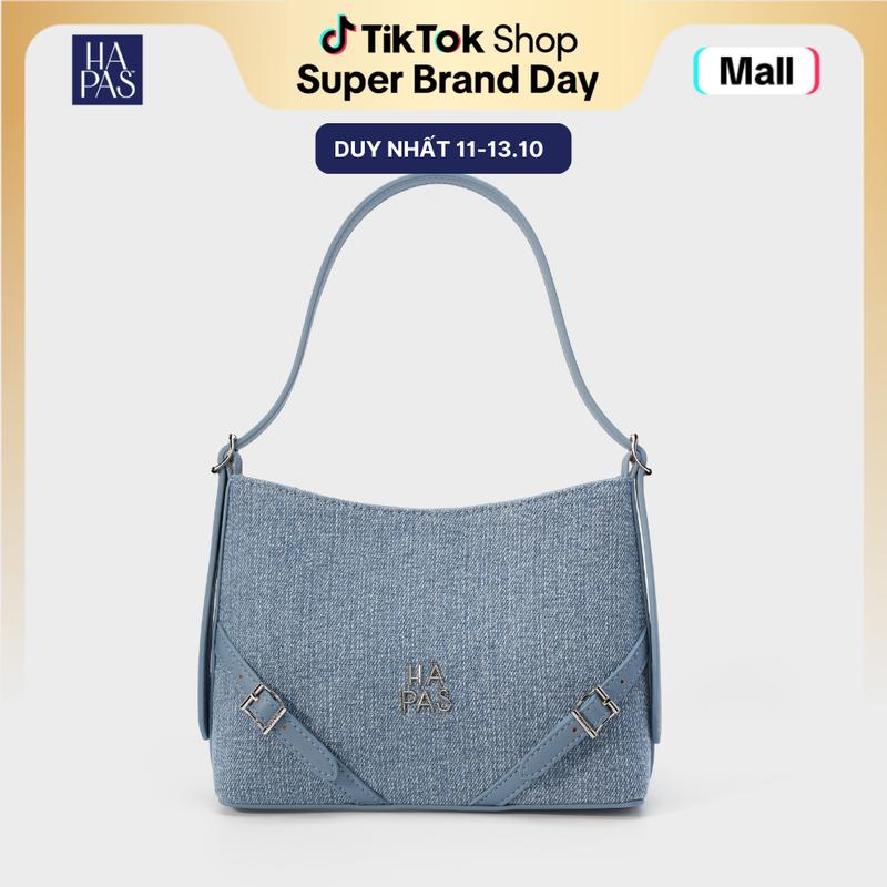 Túi Xách Nữ Hapas Hobo Dáng Vuông EASY BAG Đeo Vai Sang Trọng Chính Hãng Size 23 - TDV250370 - [BST "IN DE-MOOD"]