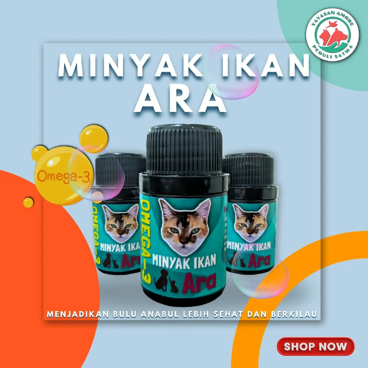 Minyak Ikan ARA isi 50 softgel