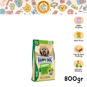 HAPPY DOG Naturcroq Mini Lamb & Rice 800gr Makanan Kering Anjing