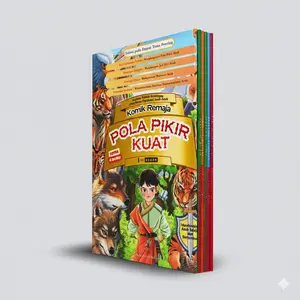 Buku Pola Pikir Kuat 1 set 4 buku sleeve Hardcover