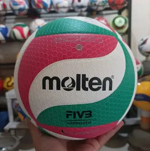 BOLA VOLI MOLTEN 5000 ORIGINAL FREE POMPA&PENTILASI