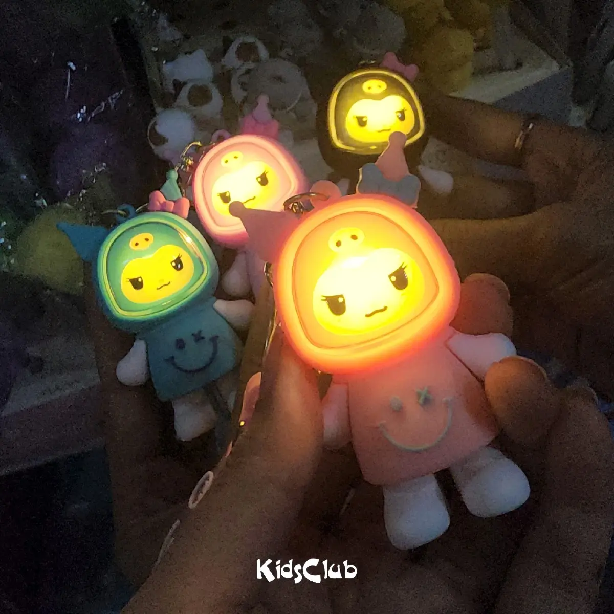 Gantungan Kunci Lampu Kuromi Nyala LED