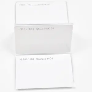 1Pc/Lot RFID 125Khz EM4100 TK4100 Smart ID PVC Card For Access Control Time Attendance