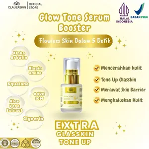 Glow Tone Serum Ampoule Serum Sekaligus Moisturizer Pencerah Kulit 20ml