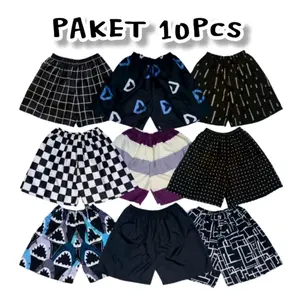 Celana Pendek Pria Wanita isi 10pcs Murah