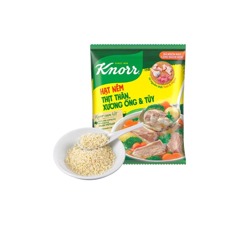 Hạt nêm KNORR thịt thăn, xương ống 900g/gói