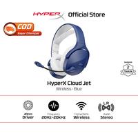 Gambar [ COD ] HyperX Headset Gaming Cloud Jet Wireless - Black / Blue Leather Stereo Bass Android iOS Bluetooth Microphone Original - Blue dari HyperX Indonesia Kota Administrasi Jakarta Utara 2 Tokopedia