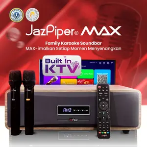 JazPiper MAX - All in One Home Karaoke System/ Family Karaoke Soundbar / Alat Karaoke Praktis