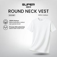 Gambar Super Rider T-Shirt - Kaos Dalam Pria Round Neck SR223BP Warna Putih isi 1 Pcs - M dari Rider_Underwear Kota Administrasi Jakarta Barat 5 Tokopedia