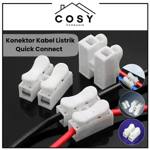 COSY Konektor Kabel Listrik Quick Connect Terminal Konektor Kabel Praktis