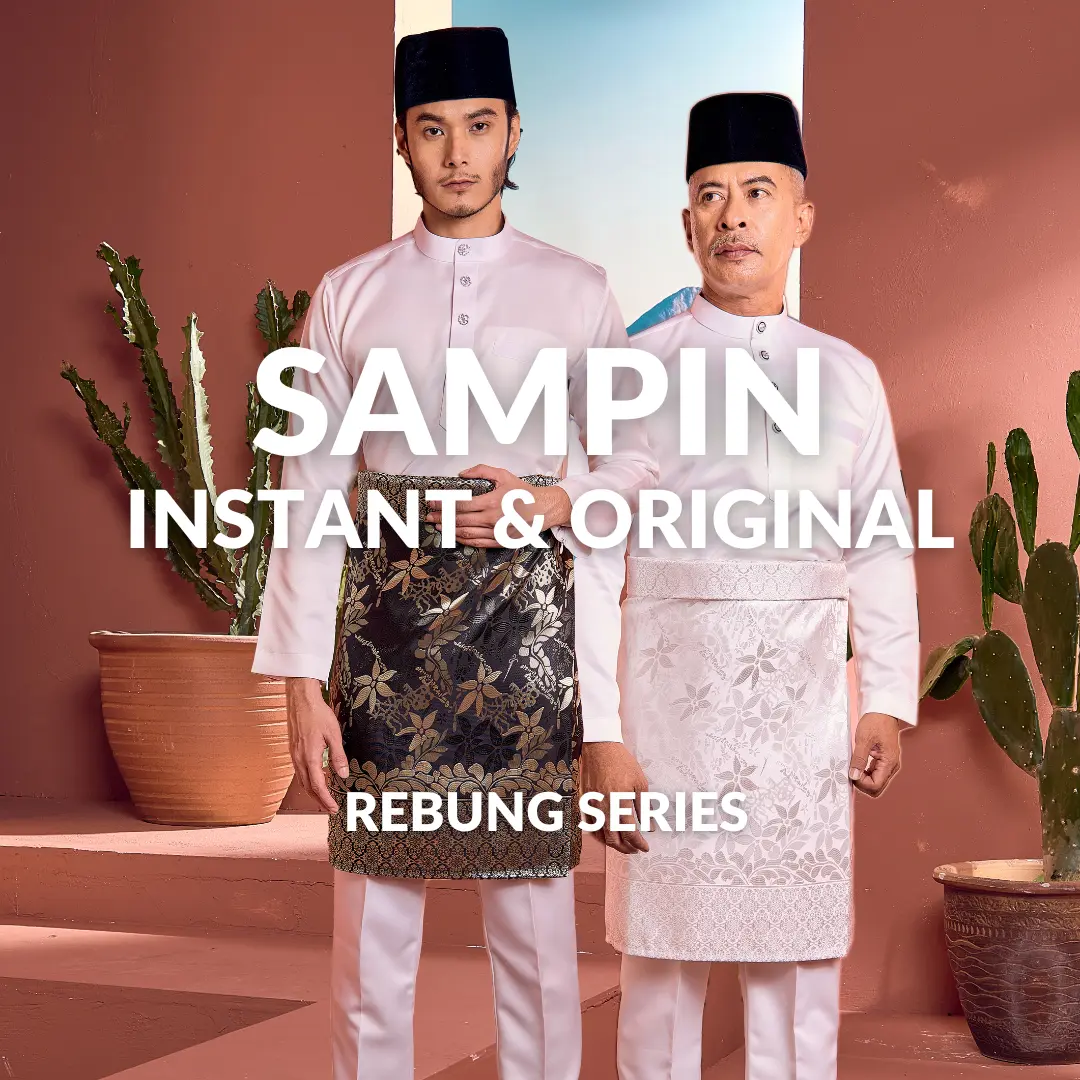 Sampin Rebung Sedondon Series - Original / Instant  ( Original Tenun )