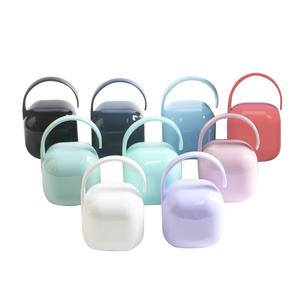 PP Plastic Baby Accessories Nipple Shield Case Newborn Baby Pacifier Case Storage Box Soother Container