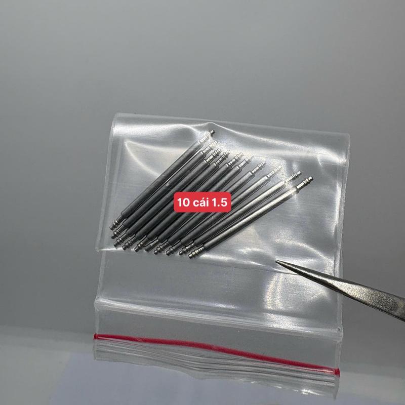 Combo 10 cái Chốt đồng hồ inox 316 đủ size từ 8mm đến 26mm