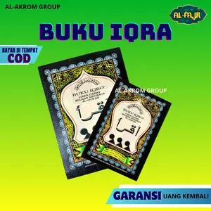 Buku Iqra Al-Quran Tuntunan Belajar Al-Qur'an Untuk Dewasa dan Anak