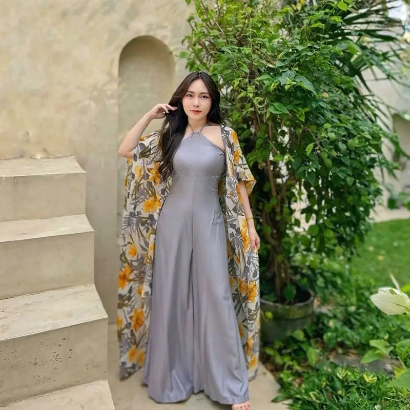 jamsuit set outher mewah liburan Twill Katun premium setpantai 8