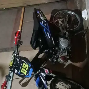 RBT01 - (COD) Sticker Striping RBT Vega R New Semifull Stiker Custom Trail Motor Bebek Modif Supermoto Desain Racing