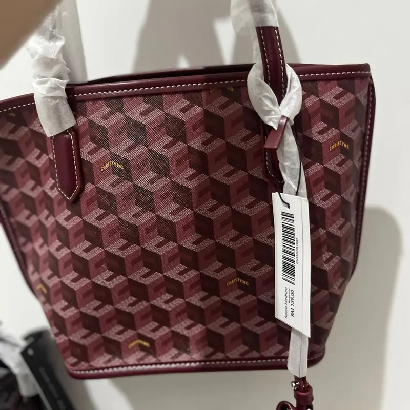 READY MINI RUSSO - BURGUNDY- CHRISTY NG RUSSO MINI TOTE BAG LANGSUNG KIRIM 3