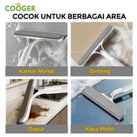 Gambar [COD] COOGER Spray Wiper Genggam Putih Abu-Abu Produk Baru Upgrade 2026, Multifungsi untuk Meja Dapur Kamar Mandi Kaca Mobil & Jendela Daya Serap Kuat Pembersihan Tanpa Kotor Tangan Squeegee Tanpa Bekas Air Mudah Mengikis Sisa Kotoran Dapur dari COOGER Indonesia Kab. Bekasi 3 Tokopedia