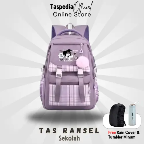 Tas Ransel Sekolah Anak Laki Perempuan SD SMP Fashion Terbaru Termurah Ortopedi Tahan Air Backpack Disilang Multifungsi Cewek Motif Cowo