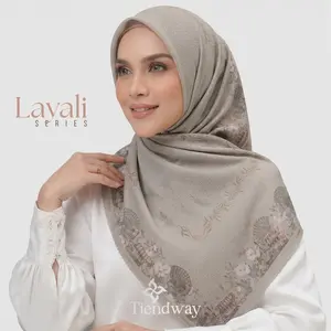 NEW PRODUCT LAYALI Series | Hijab Motif Voal Premium 115 x 115 cm - Muslimah