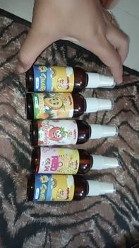 Product Review of Parfum Anak isi 5pcs botol / Parfum RedGum, Strowbery, Mango, Grape, Vanilla tahanlama neto 60ml from z**h 0