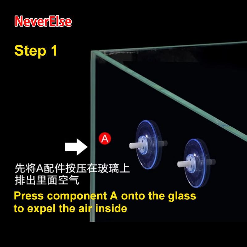 Aquarium fish tank feeder acrylic fish feeder gold aquarium fish food feeder fixed-point anti drifting fish food feeding circle 6