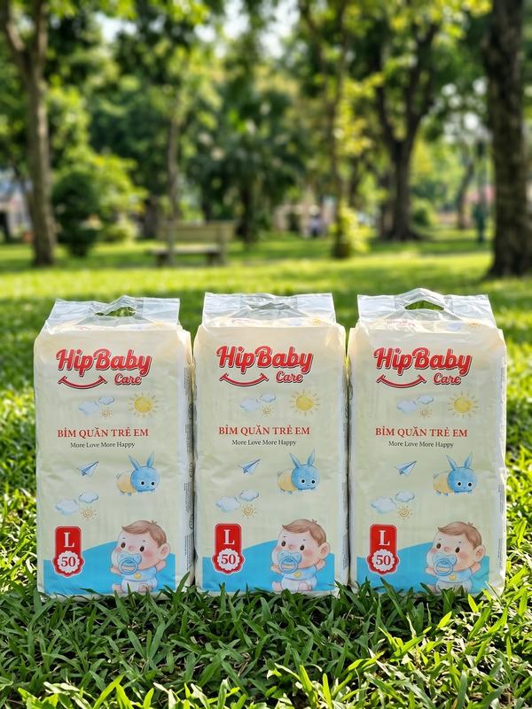 Hip baby combo150 miếng phiên bản bao bì mới,đầy đủ mã tã dán và tã quần cho bé yêu,đủ size 100 miếng bỉm