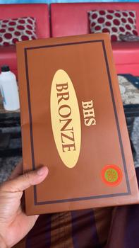 Product Review of BHS infinity songket silver & bronze Motif Ekc original from a**3 0