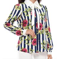 Gambar FAME - Blouse Wanita Lengan Panjang Striped/Print - 9211444 - S dari FAME Official Kota Surabaya 3 Tokopedia