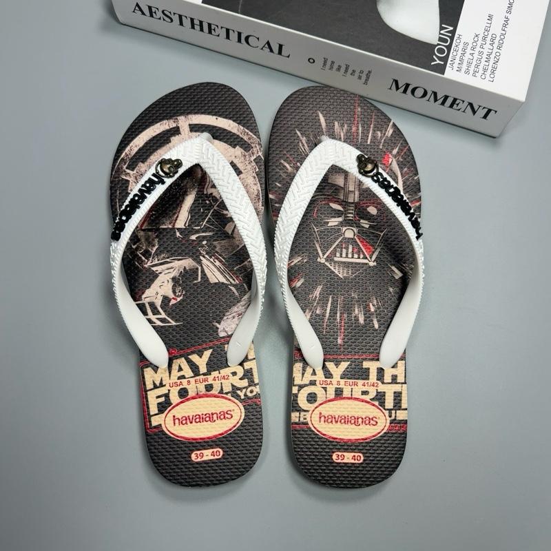 Dép Full hộp Starwar tag đầu lâu dép cao su dép xỏ ngón dép boy phố 2025