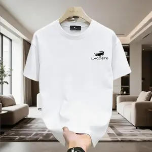 (Pembelian waktu terbatas) T-shirt putih COD pria dan wanita dengan gaya yang sama pencetakan yang dipersonalisasi 100% katun nyaman dan bernapas fashion berkualitas tinggi T-shirt opsional multi-warna