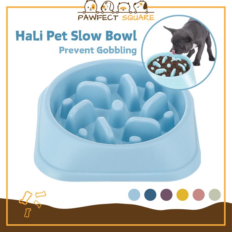 Image showcasing Pawfect SquarePet Food Slow Bowl Hunting Food Bowl Prevent Gobbling ...