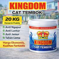 Gambar (20 KG) KINGDOM Cat Tembok Premium- Anti Luntur, Anti Mengapur, Kualitas Terbaik - Putih dari Boxer Paint Official Store Kab. Sidoarjo 1 Tokopedia